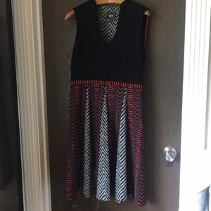 Maeve Anthropologie dress skater fit flare dress